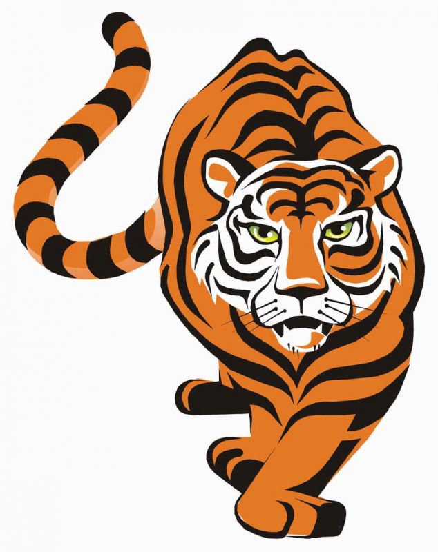 tiger clip art logo - photo #15