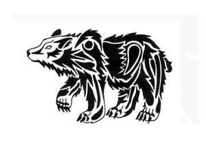 Tribal bear