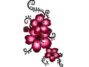 Great design with cherry blossom