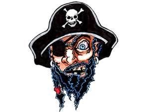 Head of pirate