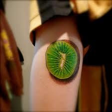 Tattoo with fruit