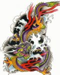 Oriental version of dragon