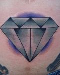 Diamond on the belly