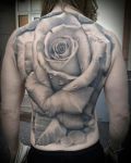 Big rose tattoo