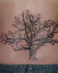 Tree as tattoo design