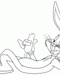 Outlines of bunny