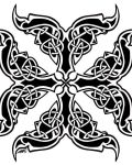 Symbol in celtic style
