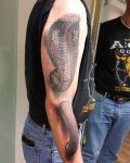 Cobra 3D tattoo