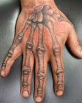 Cool design on the hand