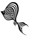Fish tattoo design
