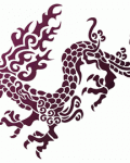 Dragon as oriental sign