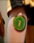 Tattoo with fruit