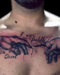 Tattoo with hands