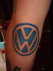 Vw symbol on elbow
