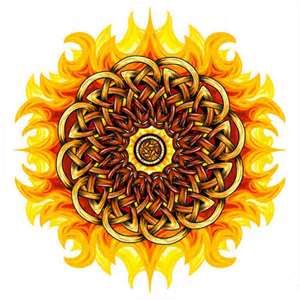 Celtic rush on fire